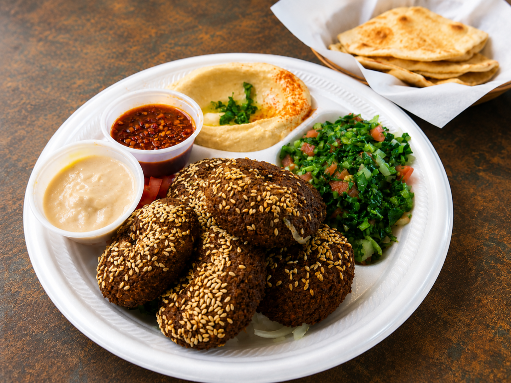 Flafel platter