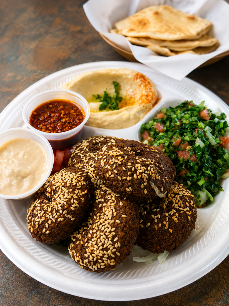 Flafel platter